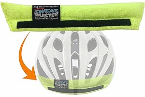 Sweat Buster Bike Helmet Sweatband – Stops Sweat Dripping, Keeps You Cooler, Premium Comfort, Simple Helmet Integration & Quick Removal for Washing. Mountain Biking, Road Biking or Any Cycling.