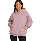 SPXTREME Women Oversized Hoodies Fleece Sweatshirts Fall Fashion Lounge Pullover Airport Travel Sweaters Cozy Winter Clothes