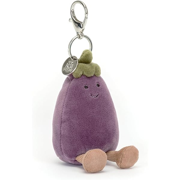 Amazon.com: Jellycat Smudge Rabbit Bag Charm, 3 inches - Rabbit