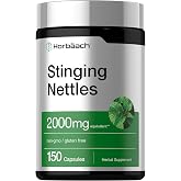 Horb&auml;ach Stinging Nettle Capsules | 150 Count | Herbal Leaf Extract Supplement | Non-GMO, Gluten Free