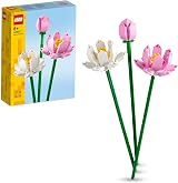 LEGO Botanicals Lotus Flowers 40647 Faux Flower Bouquet Kids 8+