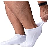 Viasox Diabetic Ankle Socks for Women & Men, Low Cut Non Binding, Seamless Neuropathy Socks