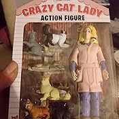 crazy cat lady figure amazon