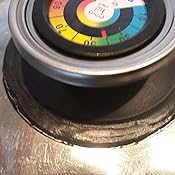 DECKELGRIFF mit THERMOMETER DECKELKNAUF DECKELKNOPF GRIFF