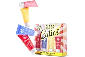 W7 Gloss Cuties - Mini Fruity Lip Balm Collection - Hydrating & Tinted Lip Balms - Stocking Stuffer