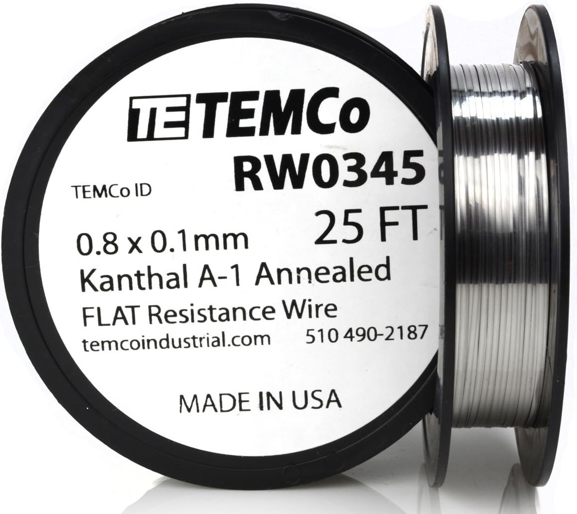 26 Gauge AWG Kanthal A1 Wire 25' Length KA1 Wire 26g GA 0.40 mm 25 ft