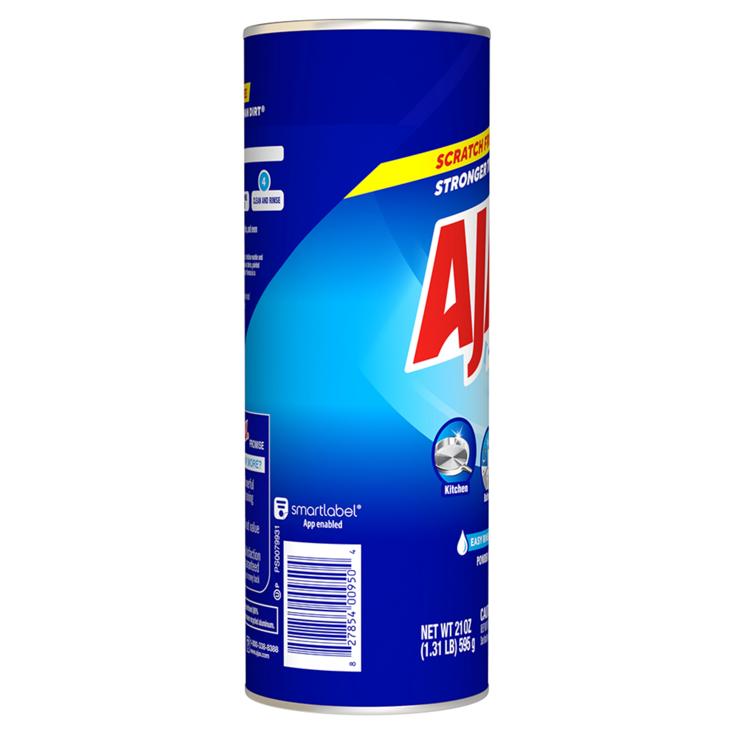Ajax Powder Cleanser with Bleach - 21 ounce (Pack of 12)