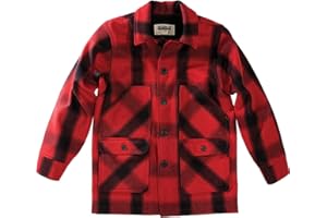 Stormy Kromer Mackinaw Coat - Outerwear Men's Flannel Jacket, Wool Coat for Men