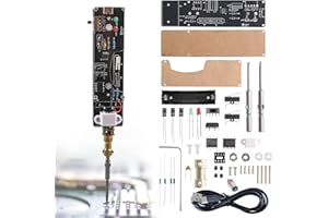 BANRIA Solder Practice Kit– DIY Handheld Rechargeable Electric Screwdriver Soldering Kit with 2 Screwdriver Bits, Electronics Soldering Practice Project STEM Learning DIY Repair Kit for Teens & Adults