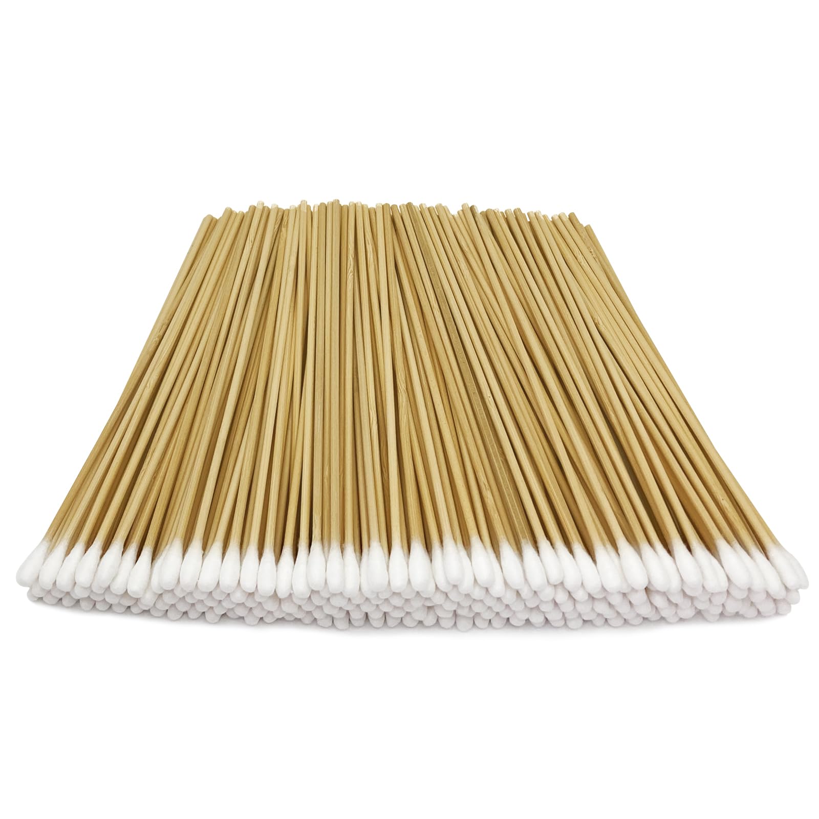 Photo 1 of 200 PCS 6 Inch Extra Long Cotton Swabs with Wooden Handles - Long Stem Cotton Swabs Tipped Applicator Tool for Makeup, Eye Ear Eyeshadow Removal, Jewelry Cleaning, Personal & Pets Care
