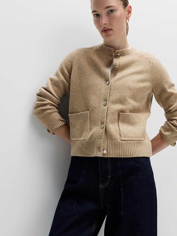 Pullover Regular Fit Cappuccino M