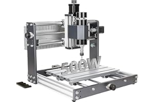 ANNOY TOOLS ANNOYTOOLS 3018 Pro MAX CNC Router Machine,Upgraded 500W Spindle 3-Axis All-Metal CNC Machine for Wood Acrylic MDF Nylon Carbon Fiber Carving Cutting,Working Area: 300 x 180 x 80mm