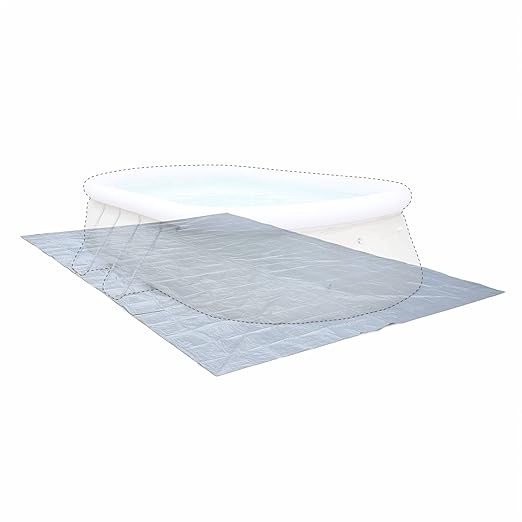Alices Garden Tapis De Sol Gris 583 X 390 Cm Pour Piscine