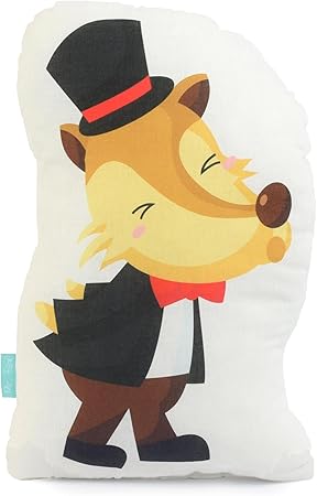 Mr Fox Little Pigs Kissen Baumwolle Mehrfarbig 30 X 40 X 1 Cm Amazon De Kuche Haushalt