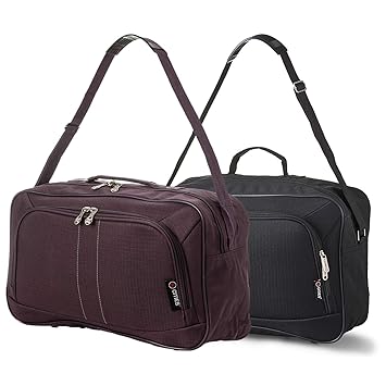 16 Inch Carry On Hand Luggage Flight Duffle Bag 2nd Bag Or Underseat 19l Black Plum #underseat #carry #on #bag 16 Inch Carry On Hand Luggage Flight Duffle Bag 2nd Bag Or Underseat 19l Black Plum