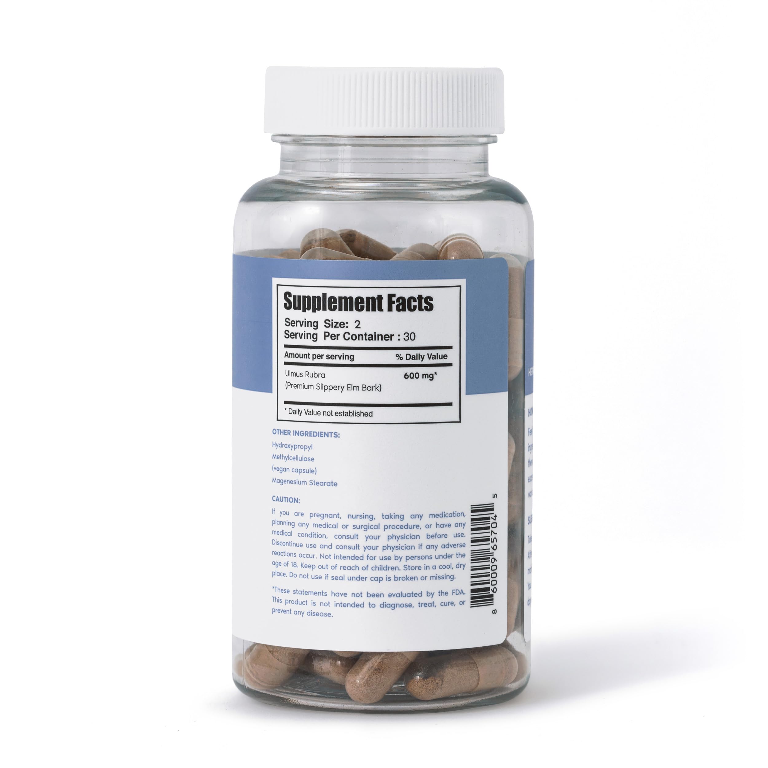 Her Fantasy Box | Slippery Box | Fast-Acting Slippery Elm Capsules for Feminine Wellness & Intimate Moisture Support – 60 Vegan Capsules