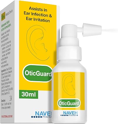NAVEH PHARMA Otic Guard 3 in 1 Ear Spray Natural Oil Blend 30 ml