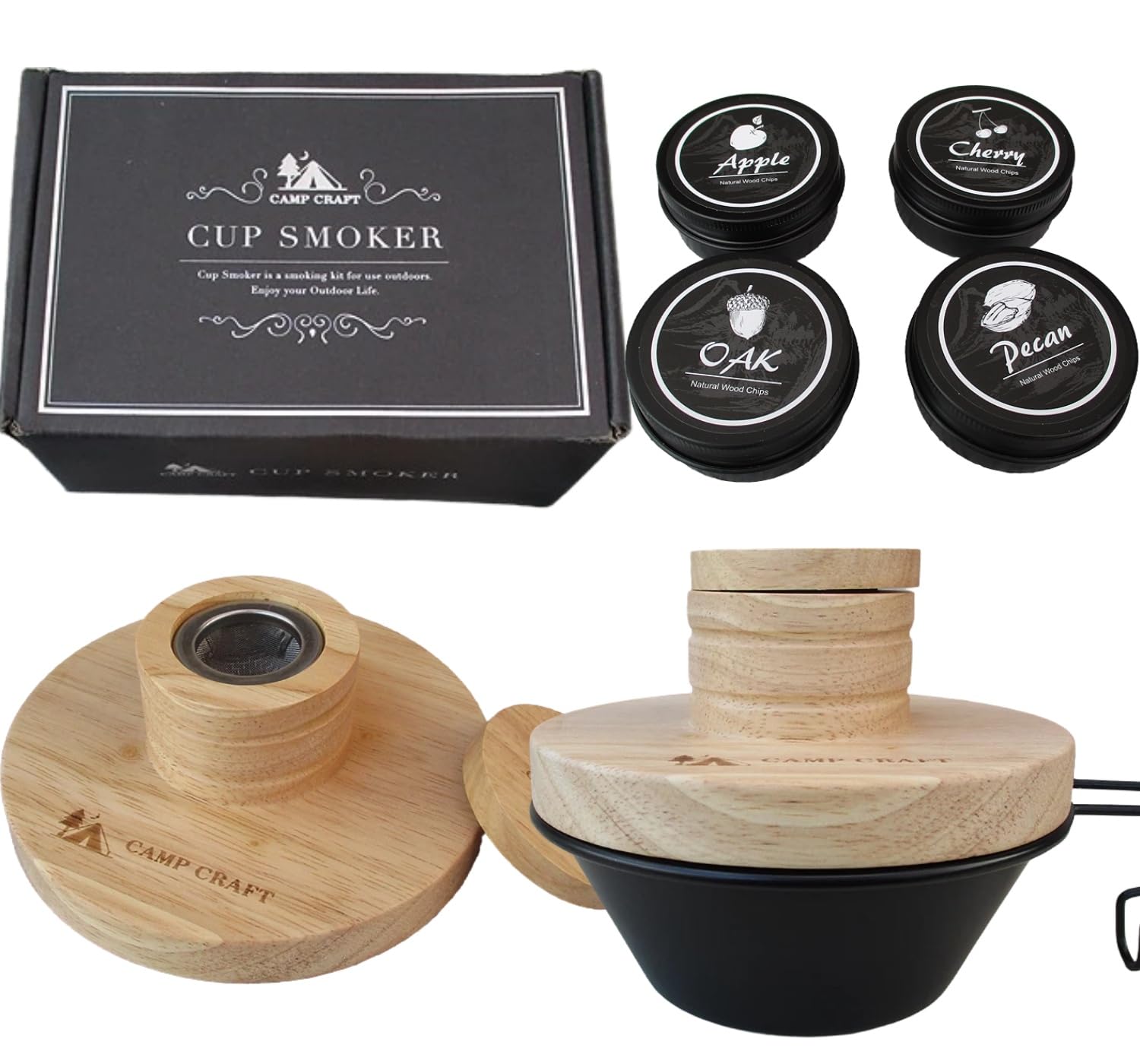 CAMP CRAFT カップスモーカー シェラカップ360mlの商品画像