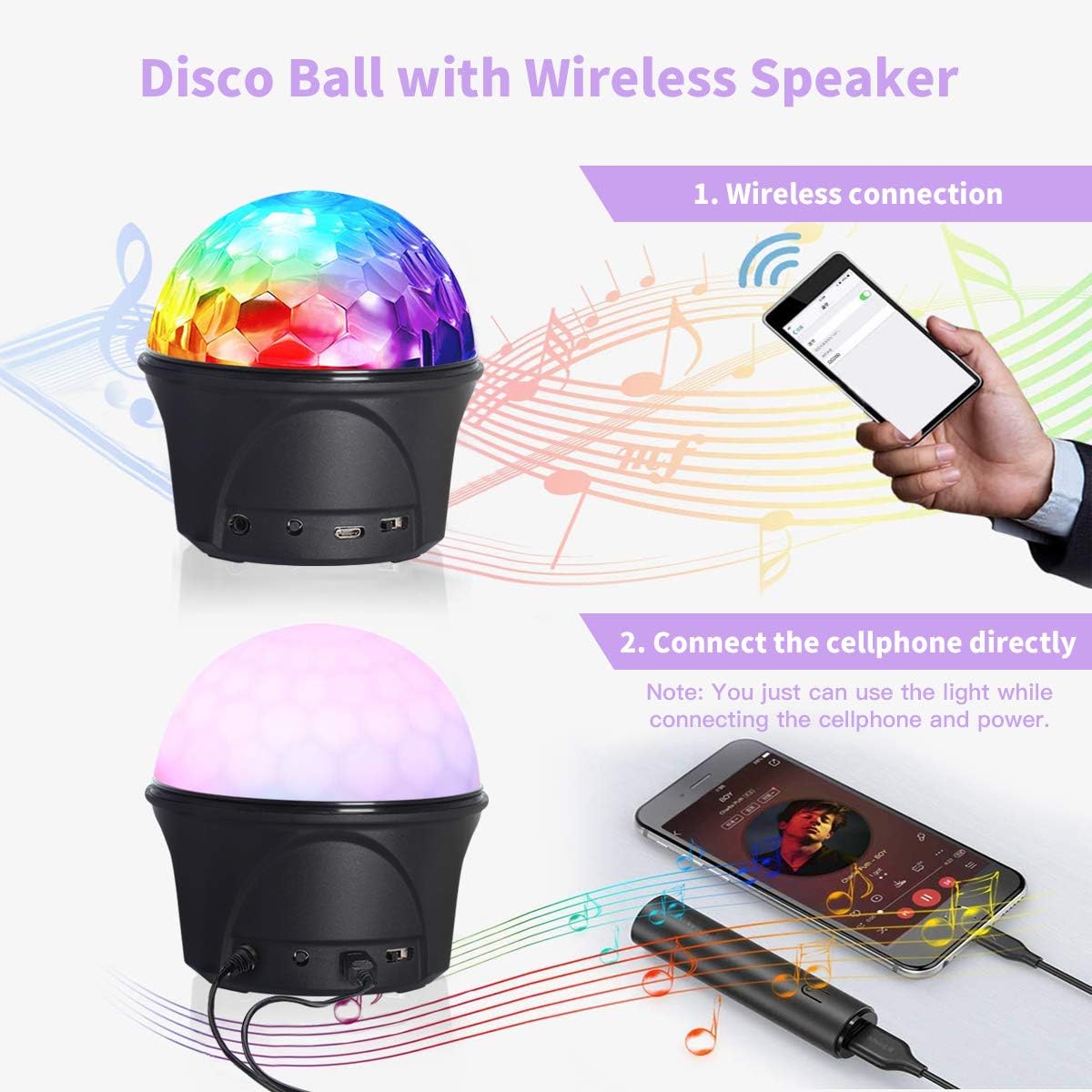 bedroom disco speaker