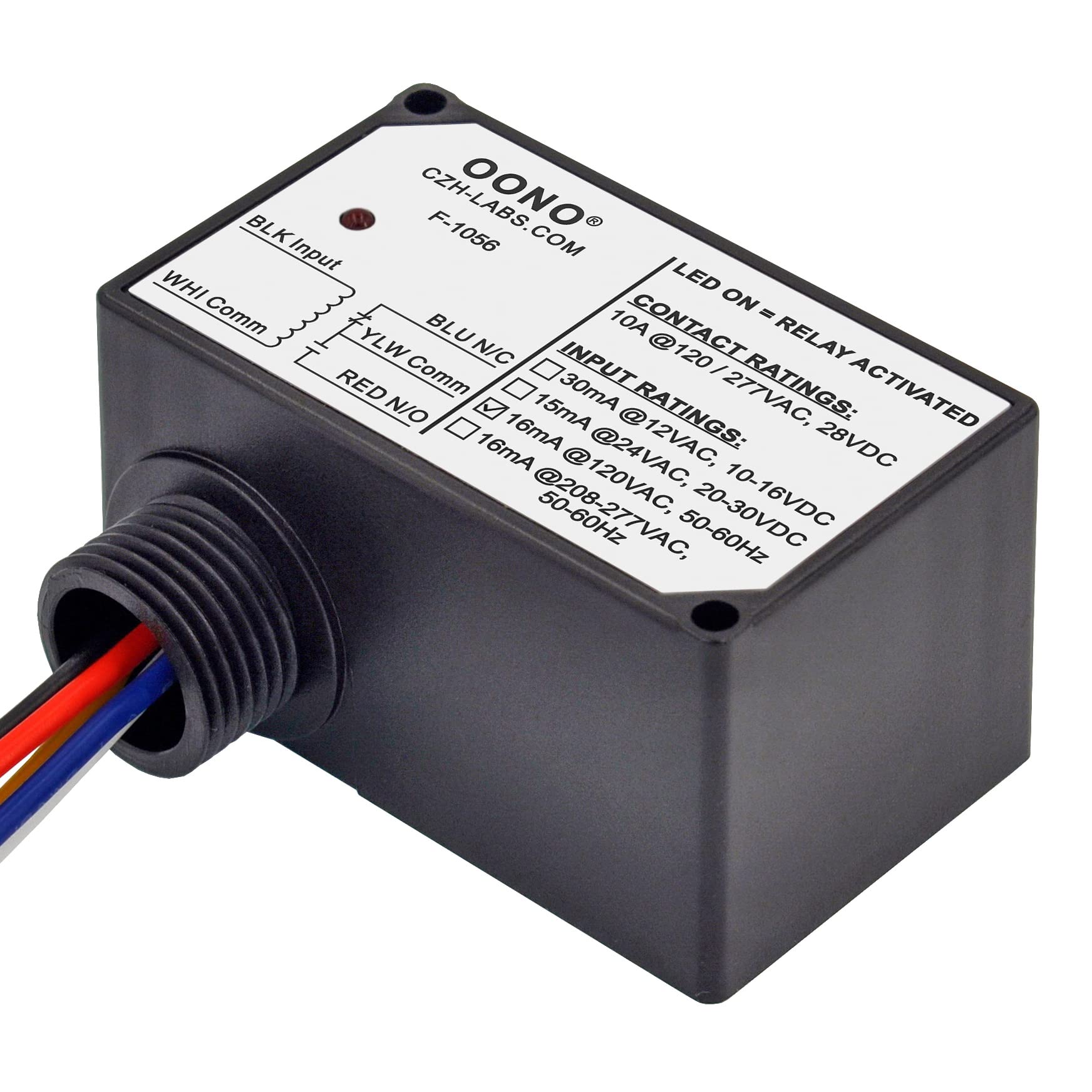 Mua SPDT 10Amp Power Relay Module, Plastic Enclosure and Pre-Wired (AC ...