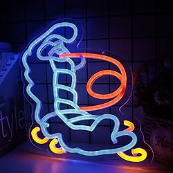 Tiabuy Alice in Wonderland Decor Blue Caterpillar