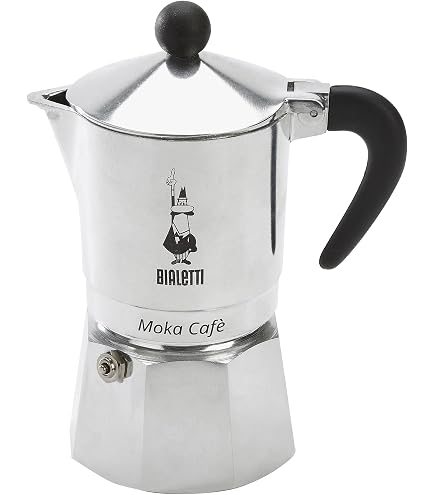 Bialetti Cabo Moka Express (9 ou 12 xícaras) - Preto, 12 x 2 x 19