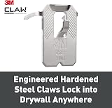3M CLAW Drywall Picture Hanger 4 Pack Holds Up To 11 kg Wall Hooks view 7