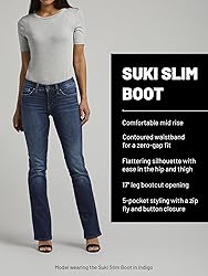 Silver Jeans Co. Suki Mid Rise Curvy Fit Slim