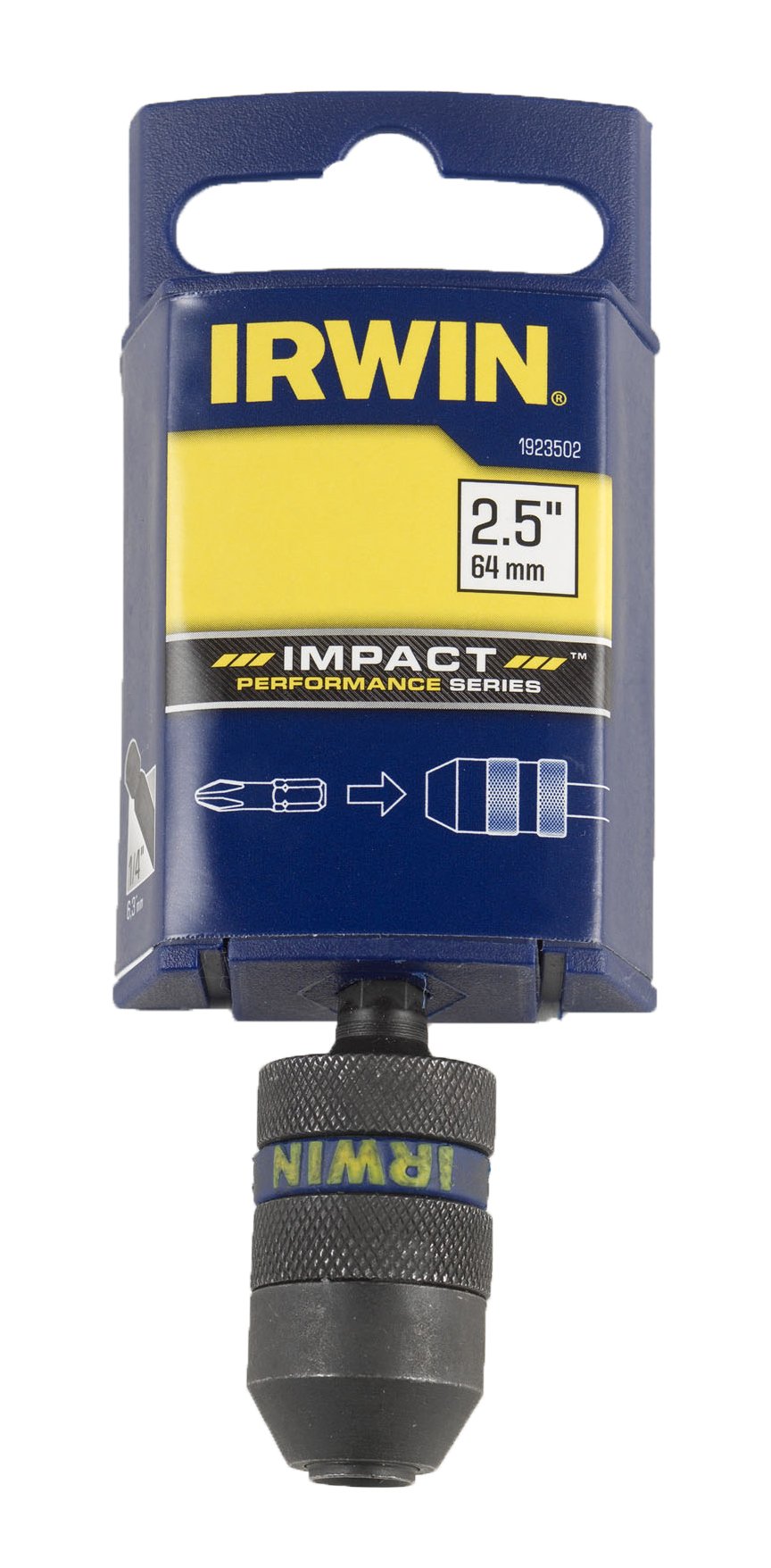 IRWIN 1923502 2.5in Extension Bar for Impact Screwdriver Bits