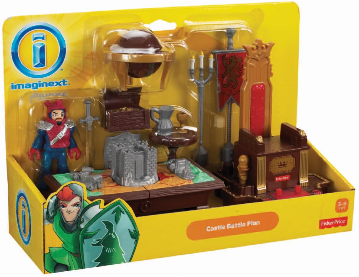 imaginext battle castle
