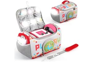 Vasiumic Carrying Case for Toniebox Audio Player Starter Set and Headphones, For Nylon Storage Bag with Handle and Shoulder S