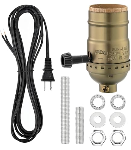 Westinghouse 70266 Make-A-Lamp Electric Bottle Adapter Kit