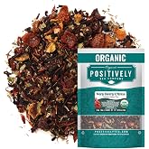 Positively Tea, Organic Very Berry Citrus, Herbal Tea, Loose Leaf, 4 Ounce