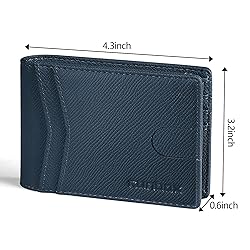 RUNBOX Wallet for Men and Women Slim Rfid Leather 2