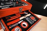Mannesmann Tool Box 155 Piece Mechanics Workshop Set Steel 2 Drawers GS-Approved view 6