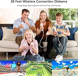 Yosikr Wii Controller 2 Pack, Wii Remote Controller