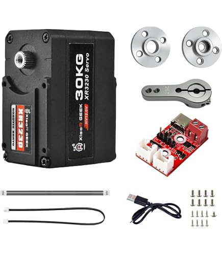 Servo ST3215 30kg/cm Con Bus Seriale E Encoder Magnetico 360° Per Robot Quadrupedi E Bracci Robotici - 4