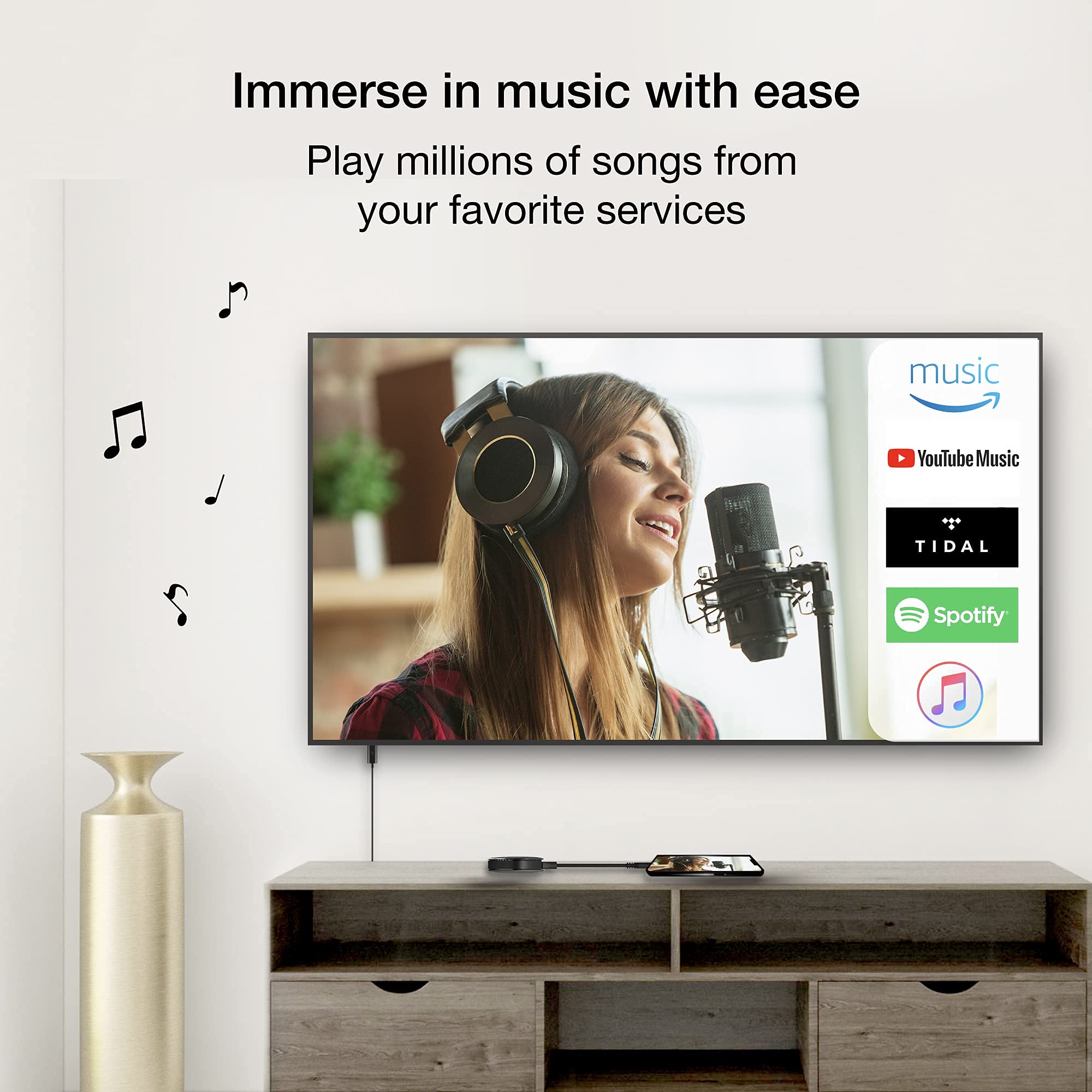 EZCast TwinX Package USB-C DisplayPort to HDMI Wireless Display Transmitter and Receiver Kit, Screen Mirror iPhone 15 and iPad, MacBook to HDTV and Projector