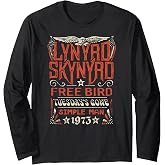 Lynyrd Skynyrd - Free Bird Tuesday's Gone Simple Man Songs Long Sleeve T-Shirt