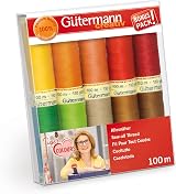 Gütermann creativ Sew-all thread set 10 spools 100 m Inge’s colours