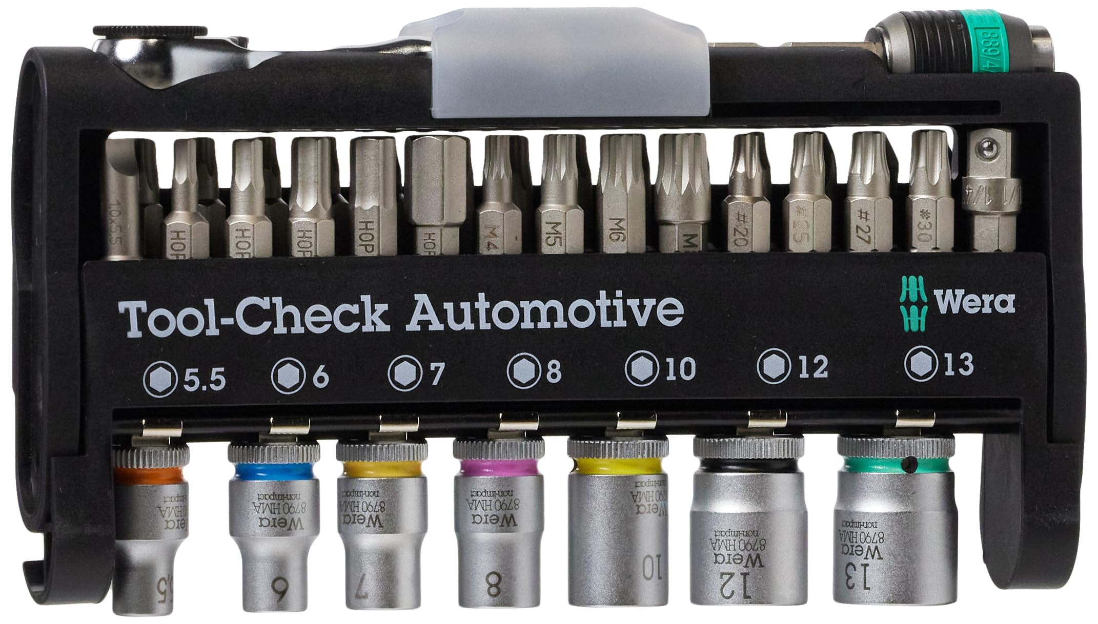 Wera 05200995001 "Tool-Check Automotive 1 Fastening Clip - Silver