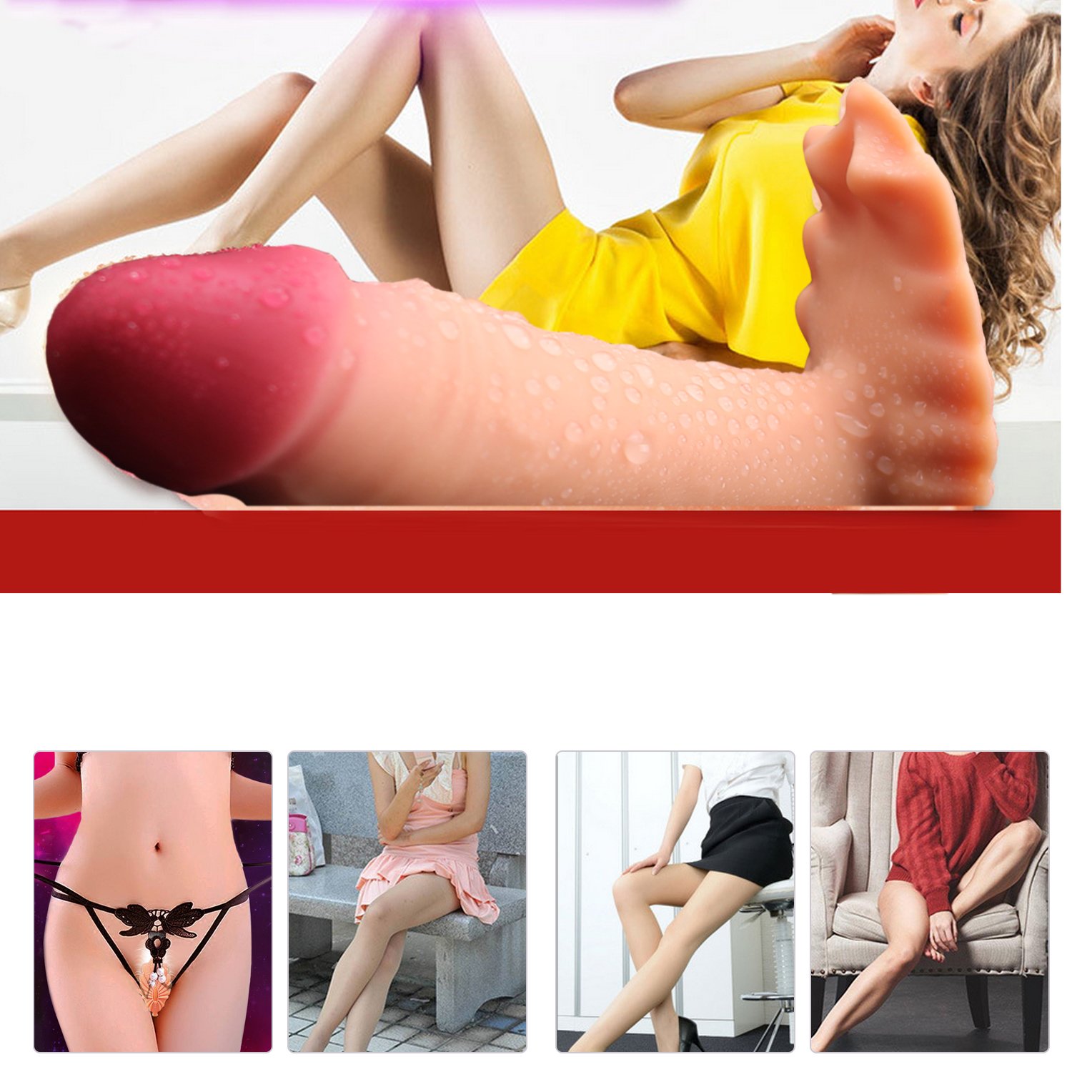 Wearable Vibrator with Wireless Remote Control G Spot Dildo Vibrator for Hands-free and Clit Stimulation,Rechargeable & Waterproof Sex toys for Women or Couples