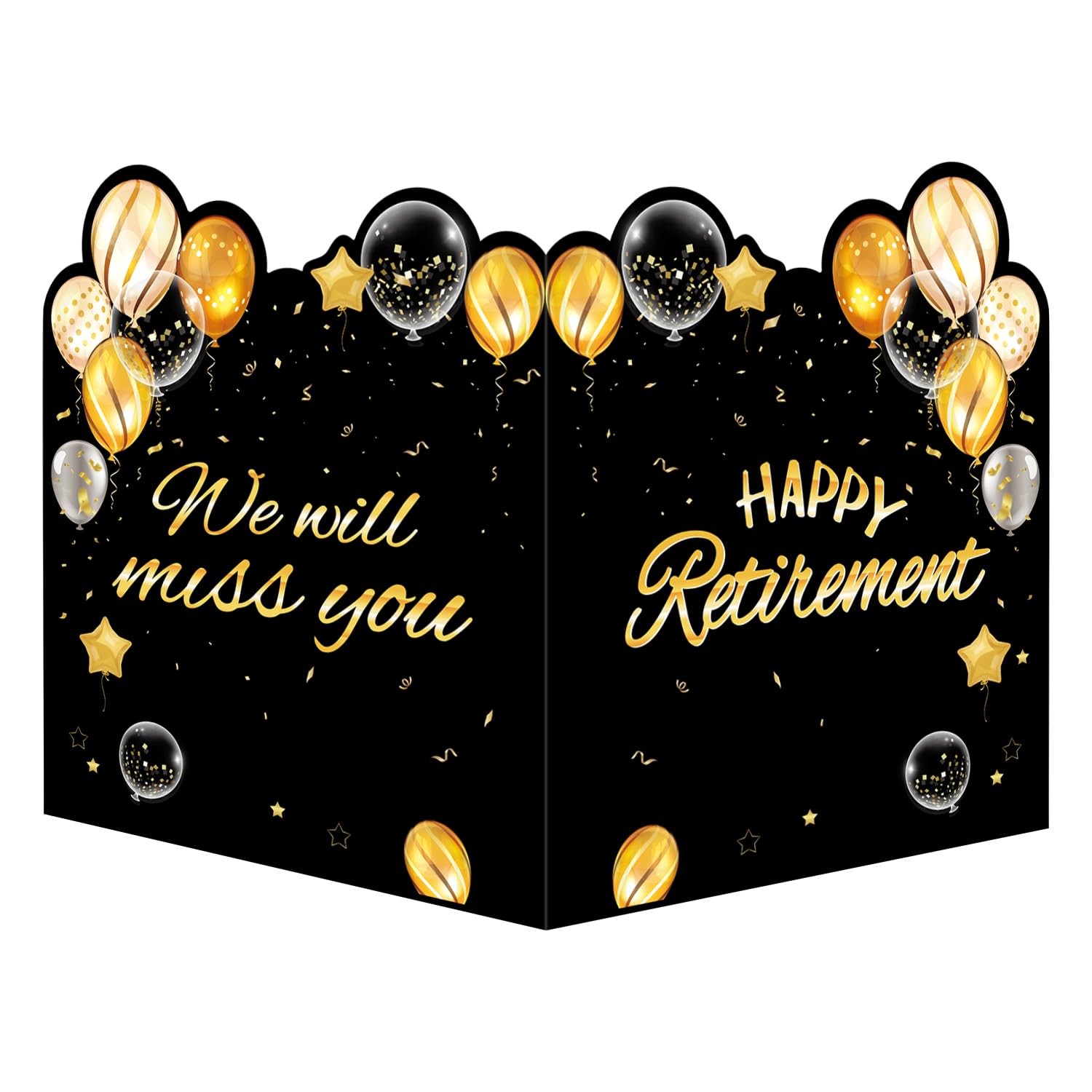 Large Retirement Card, 11x17.3in Jumbo Farewell Greeting Card Going Away Card Good Bye Card for Coworker Colleague Retirement Gift Party Supplies