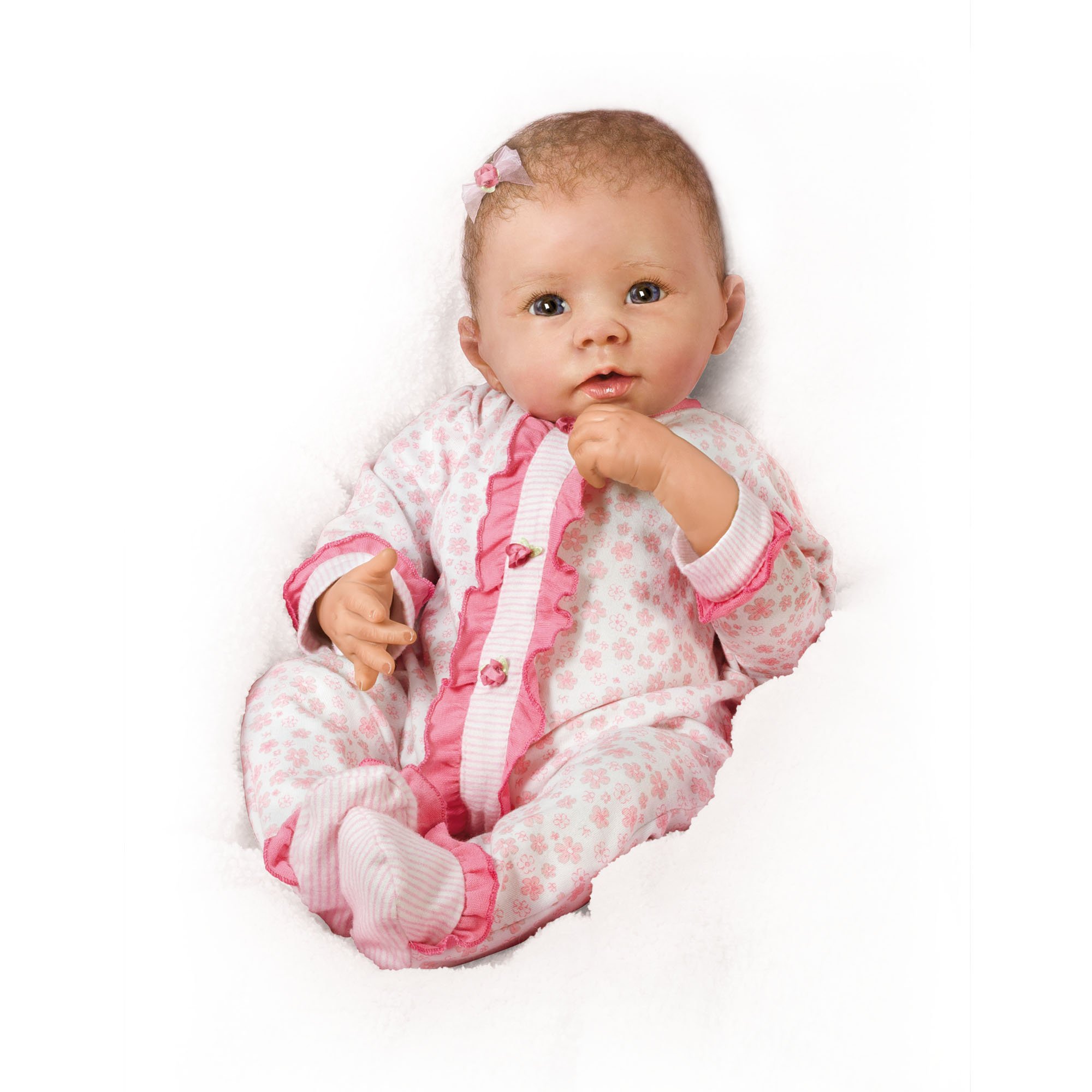 baby doll breathes coos and has a heartbeat