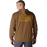 Carhartt Men's Rain Defender Loose Fit Midweight Logo Graphic Sweatshirt