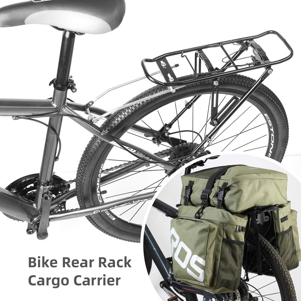 Portapacchi Bici Posteriore Bicicletta Portapacchi Supporto Staffa  Posteriore Reggisella in Lega di Alluminio Carico 50-65 kg Accessori Bici  per Mountain Bike Bici da Strada Cavalletti da esterni Accessori  outlookplanningdevelopment.com.au
