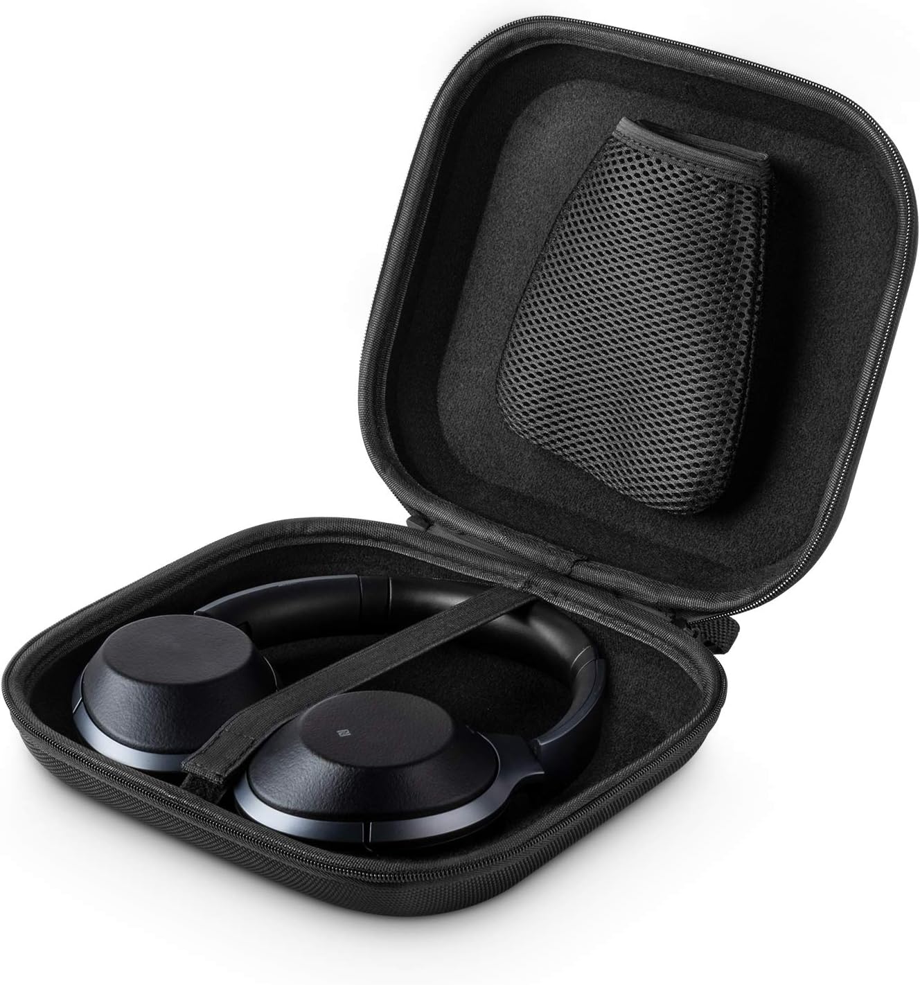 LUNGEAR Headphones Hard Travel Carrying Case Compatible for Audio-Technica ATH-M70x ATH-M50x , Sony WH1000XM3, Photive BTH3, EVA Carrying Bag Black