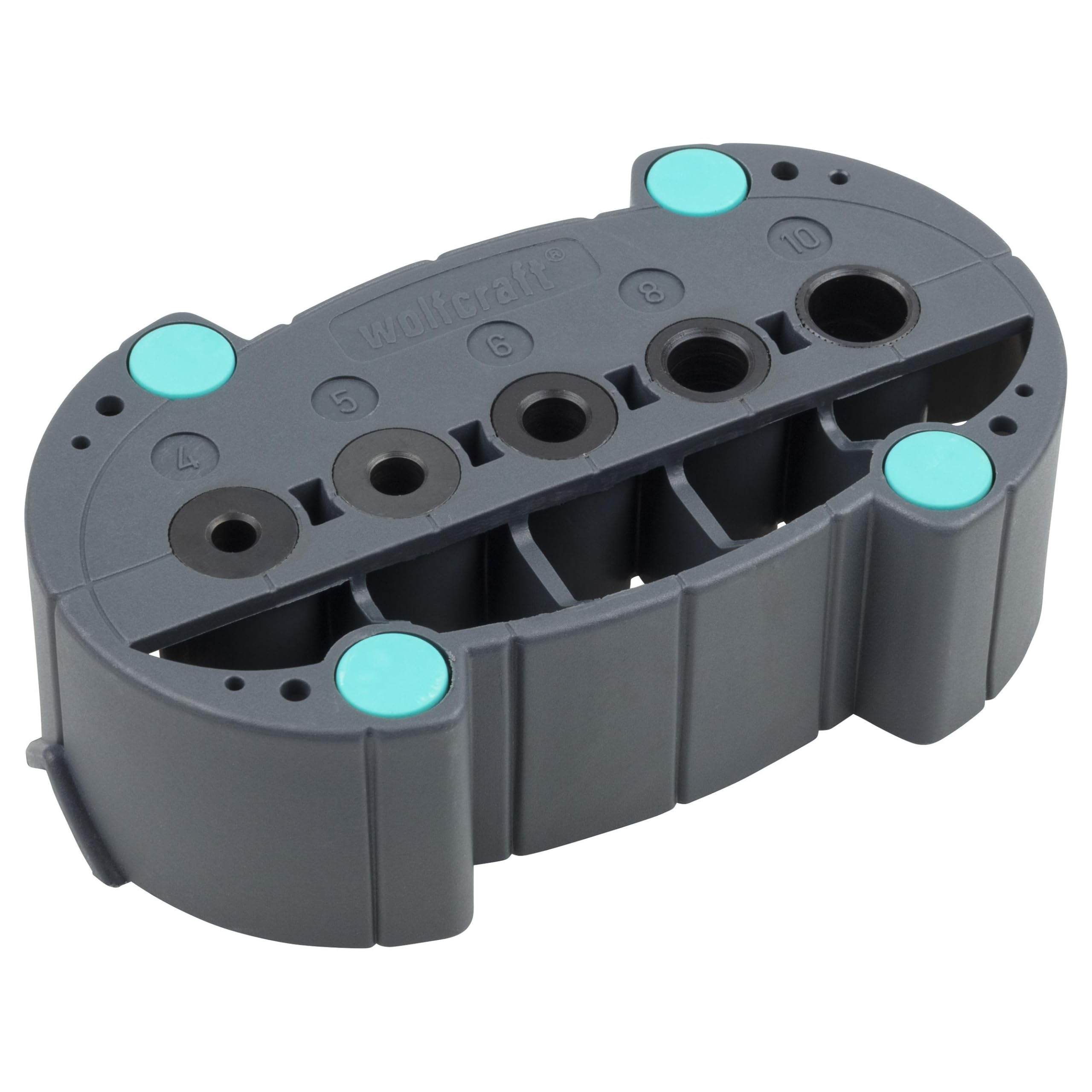 wolfcraft accumobil Mobile Drilling Aid I 4685000 I The Practical Drilling aid for Easy Drilling of Holes at a 90° Angle