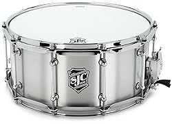 SJC Custom Drums Alpha Aluminum Snare Drum - 6.5 x