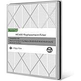 Musslan HE401 Replacement Filter for Shark Air Purifier 4 Fan Model, HE401 HE402 HE405 HE400 3-Stage Filtration System of H13 True HEPA and Pre-Filter